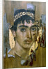 Portrait of a youth in a gold wreath, Fayum mummy portrait, Romano-Egyptian, early 2nd century by Unknown