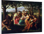 Singers Competition, late 18th or 19th century by Heinrich Anton Dahling