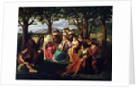 Singers Competition, late 18th or 19th century by Heinrich Anton Dahling