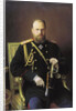 Portrait of the Emperor Alexander III by Ivan Kramskoy