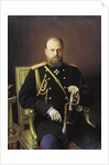 Portrait of the Emperor Alexander III by Ivan Kramskoy