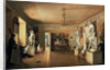 Atelier of the Artist Alexei Venetsianov in St Petersburg, 1827. by Alexander Alexeyev