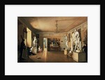 Atelier of the Artist Alexei Venetsianov in St Petersburg, 1827. by Alexander Alexeyev