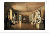 Atelier of the Artist Alexei Venetsianov in St Petersburg, 1827. by Alexander Alexeyev