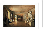 Atelier of the Artist Alexei Venetsianov in St Petersburg, 1827. by Alexander Alexeyev