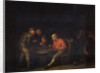 Flemings Playing Dice, 17th century by Adriaen van Ostade