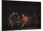 Flemings Playing Dice, 17th century by Adriaen van Ostade