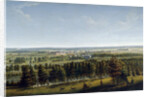 Palace Park as Seen from the Gatchina Palace, 1790s. by Johann Jakob Mettenleiter