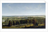 Palace Park as Seen from the Gatchina Palace, 1790s. by Johann Jakob Mettenleiter