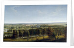 Palace Park as Seen from the Gatchina Palace, 1790s. by Johann Jakob Mettenleiter