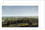 Palace Park as Seen from the Gatchina Palace, 1790s. by Johann Jakob Mettenleiter