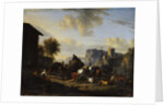 The Rest of the Convoy, 17th century by Nicolaes Berchem
