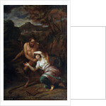 Pan and the Nymph Syrinx, 17th century by Sébastien Bourdon
