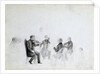 Quartet, 1840s. by Anonymous