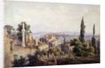 View of Constantinople and the Golden Horn, 1835 by Johann Jakob Wolfensberger