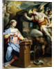 The Annunciation, 1560s by Orazio Samacchini