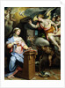 The Annunciation, 1560s by Orazio Samacchini