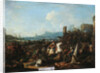 The Siege of La Rochelle in October 1628, early 18th century by Arnold Frans Rubens