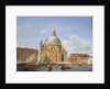 The Santa Maria della Salute Church, 19th century by Victor Adam