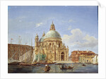 The Santa Maria della Salute Church, 19th century by Victor Adam