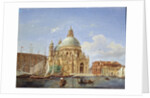 The Santa Maria della Salute Church, 19th century by Victor Adam