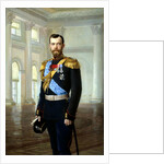 Portrait of Emperor Nicholas II by Ernst von Liphart