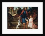 The Healing of Saint Roch, late 15th century by German Master