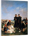 A French camp near Sevastopol, 19th century by Paul Alexandre Protais