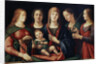 Madonna and Child with Mary Magdalen, Saint Catherine and two Saints, 1504 by Alvise Vivarini