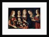 Madonna and Child with Mary Magdalen, Saint Catherine and two Saints, 1504 by Alvise Vivarini