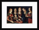 Madonna and Child with Mary Magdalen, Saint Catherine and two Saints, 1504 by Alvise Vivarini