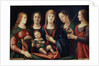 Madonna and Child with Mary Magdalen, Saint Catherine and two Saints, 1504 by Alvise Vivarini