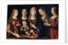 Madonna and Child with Mary Magdalen, Saint Catherine and two Saints, 1504 by Alvise Vivarini