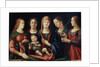 Madonna and Child with Mary Magdalen, Saint Catherine and two Saints, 1504 by Alvise Vivarini