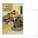 Egawa from the Maruebiya House, late 1820s by Utagawa Kuniyasu