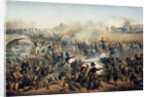 The Battle of the Chernaya River on August 16, 1855, 19th century by Paul Levert