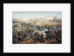 The Battle of the Chernaya River on August 16, 1855, 19th century by Paul Levert