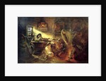 Christmas Eve Fortune Telling, 19th century. by Konstantin Makovsky