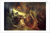 Christmas Eve Fortune Telling, 19th century. by Konstantin Makovsky