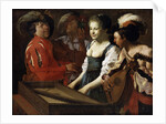 Concert, 1626. by Hendrick ter Brugghen