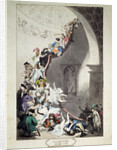 Exhibition Stare Case, 1811. by Thomas Rowlandson