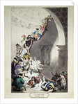 Exhibition Stare Case, 1811. by Thomas Rowlandson
