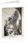 Exhibition Stare Case, 1811. by Thomas Rowlandson