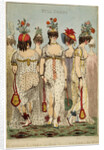 Parisian Ladies in their Full Winter Dress for 1800, 1799. by James Gillray