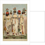 Parisian Ladies in their Full Winter Dress for 1800, 1799. by James Gillray