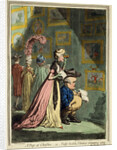 A Peep at Christies, 1796 by James Gillray