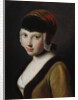A Girl with a Black Mask, mid 18th century by Pietro Rotari
