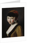 A Girl with a Black Mask, mid 18th century by Pietro Rotari