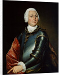 Portrait of Count Ernst Christoph von Manteuffel, 18th century by Lucas Conrad Pfandzelt