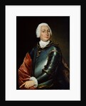 Portrait of Count Ernst Christoph von Manteuffel, 18th century by Lucas Conrad Pfandzelt